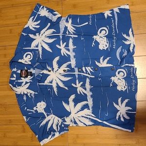 Harley Davidson Island Themed Shirt